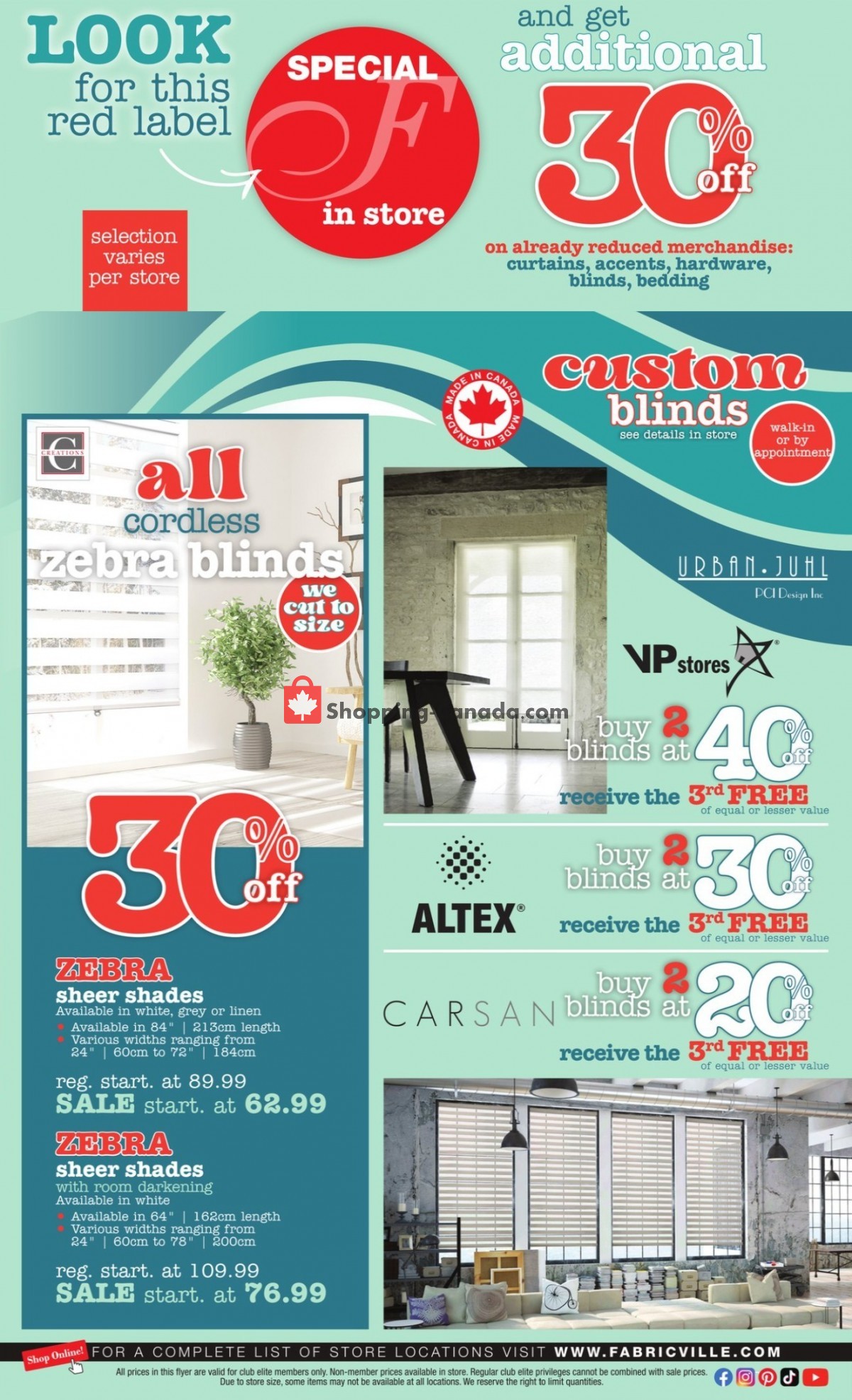 Fabricville flyer from Monday June 19, 2023 to Tuesday July 11, 2023 - page 11