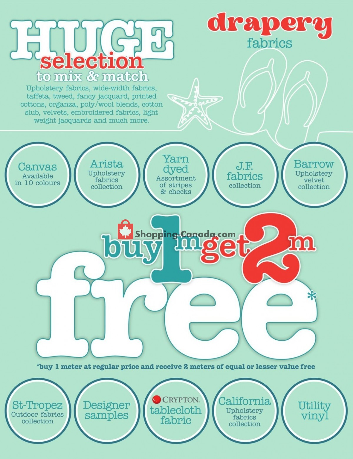 Fabricville flyer from Monday June 19, 2023 to Tuesday July 11, 2023 - page 5