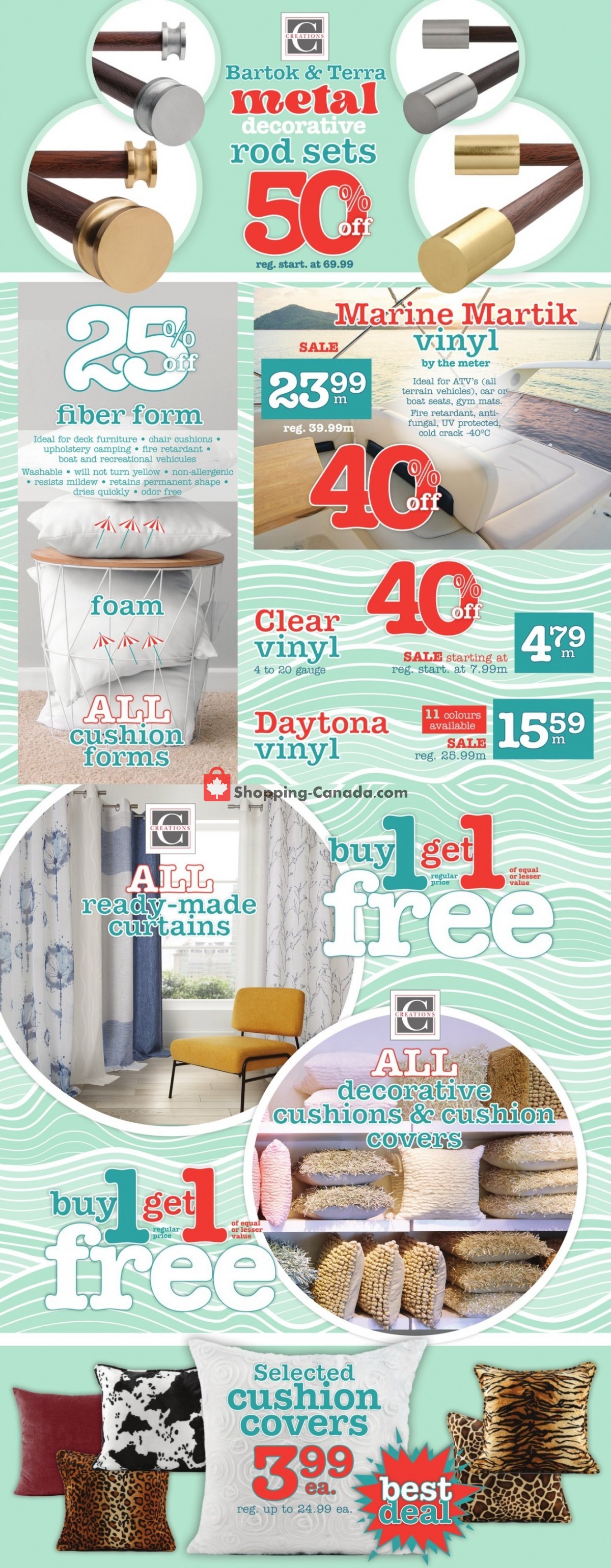 Fabricville flyer from Monday June 19, 2023 to Tuesday July 11, 2023 - page 9