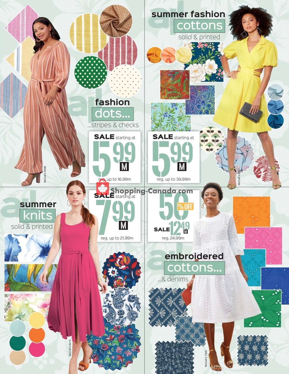 Fabricville flyer from Monday May 22, 2023 to Sunday June 18, 2023 - page 11