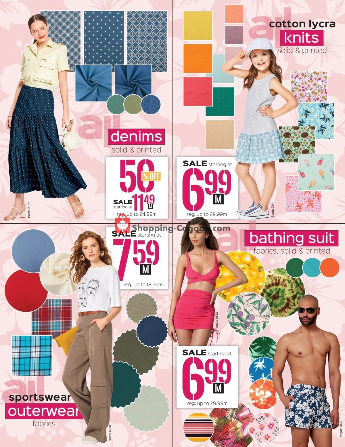 Fabricville flyer from Monday May 22, 2023 to Sunday June 18, 2023 - page 12