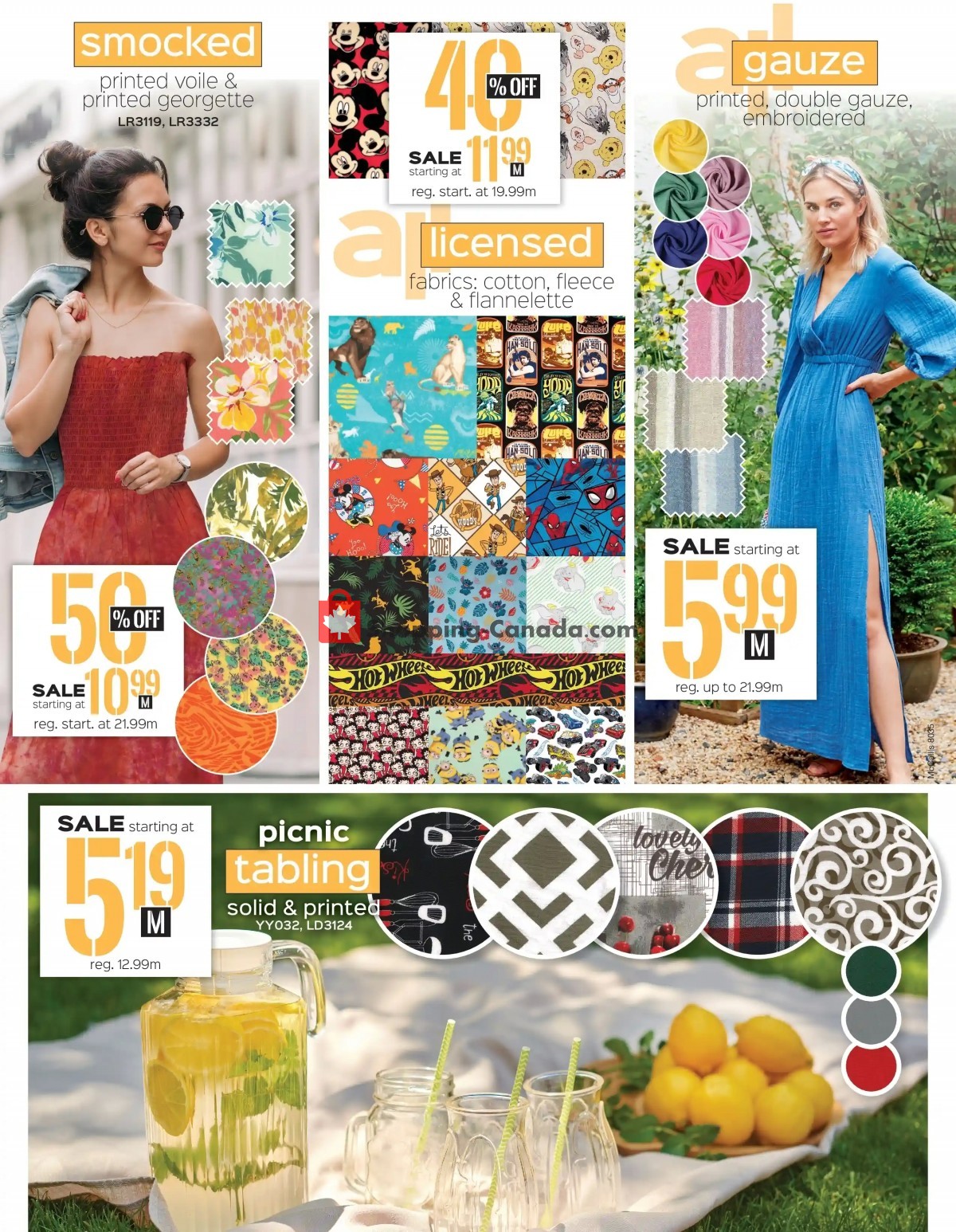 Fabricville flyer from Monday May 22, 2023 to Sunday June 18, 2023 - page 13
