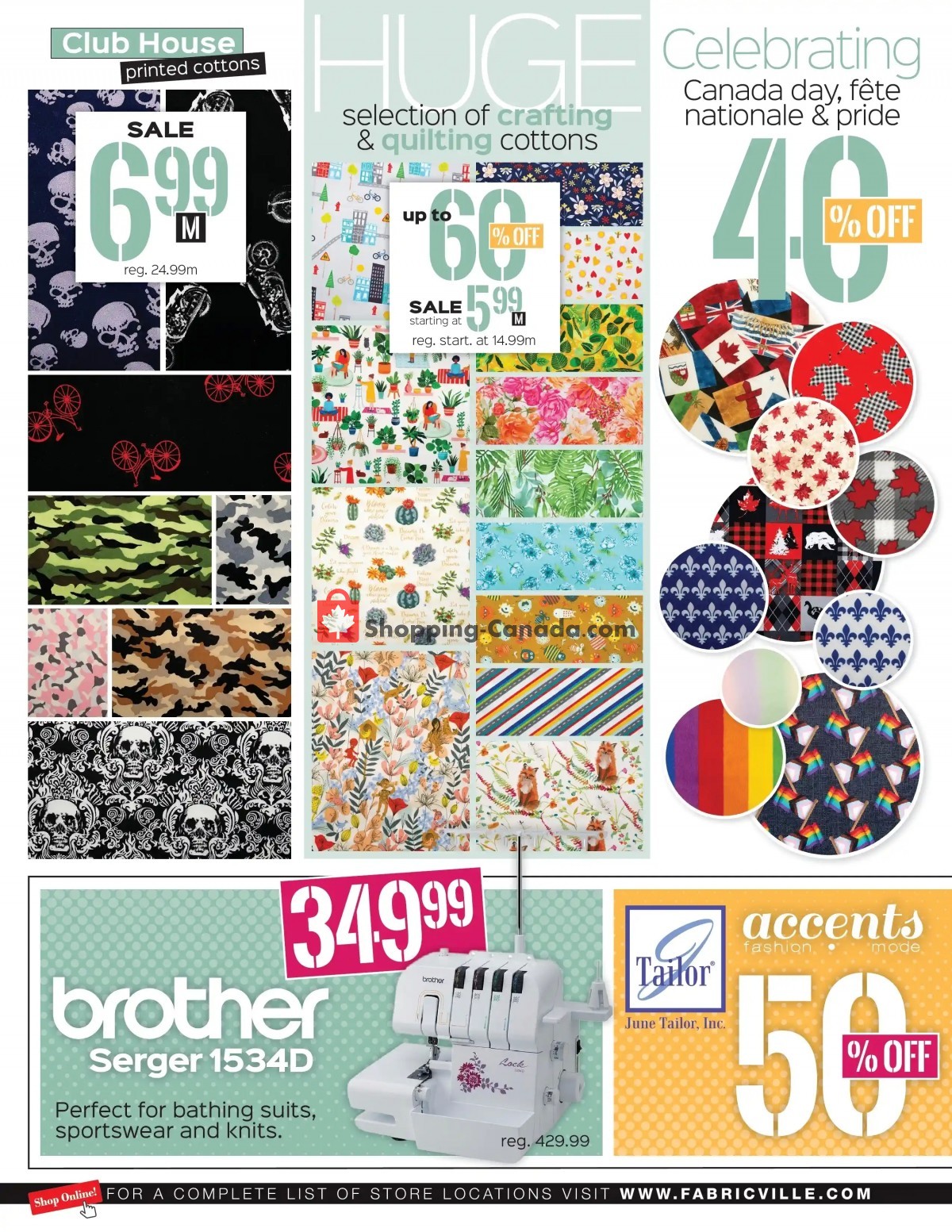 Fabricville flyer from Monday May 22, 2023 to Sunday June 18, 2023 - page 14