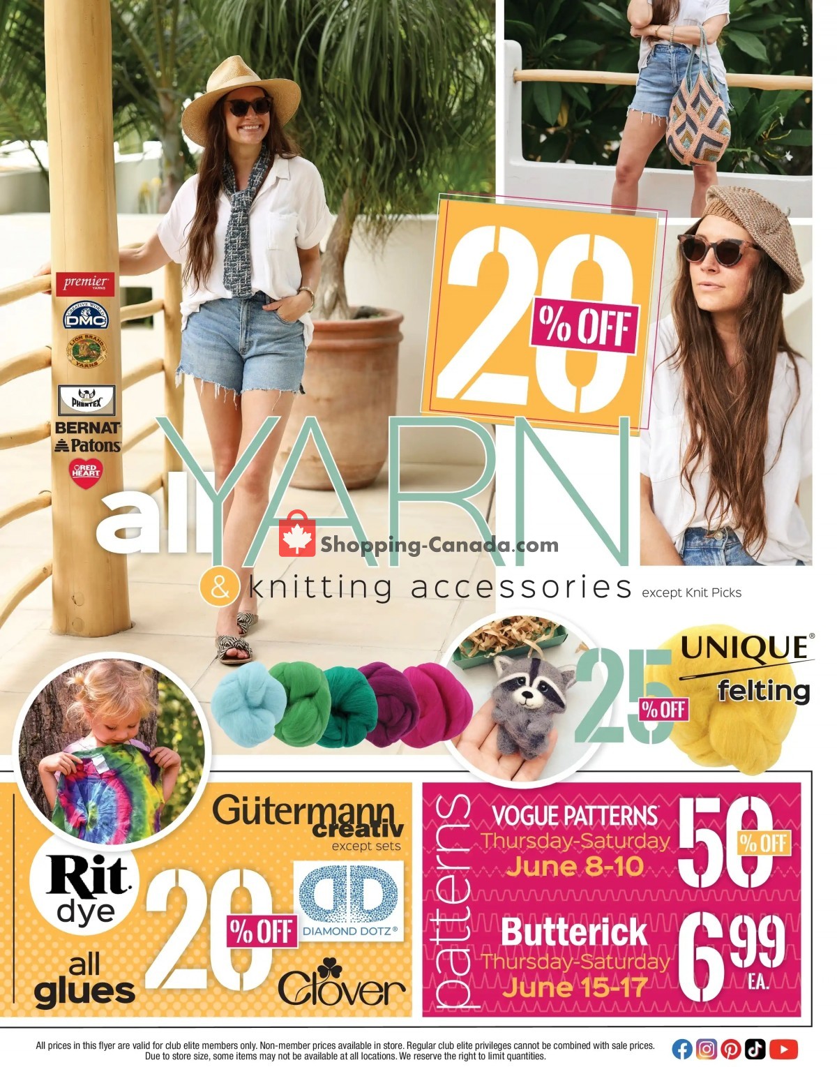 Fabricville flyer from Monday May 22, 2023 to Sunday June 18, 2023 - page 15