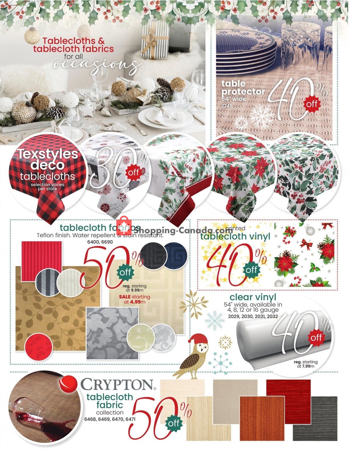 Fabricville flyer from Monday November 27, 2023 to Sunday December 24, 2023 - page 10