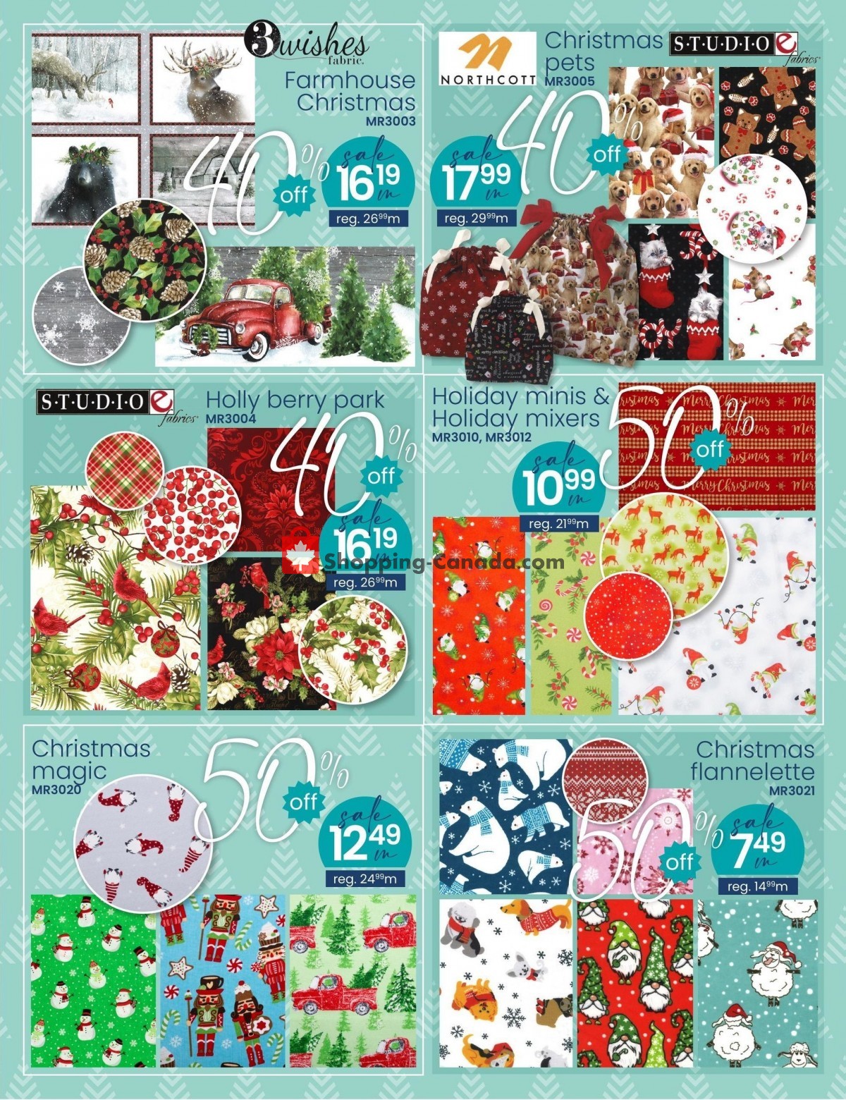 Fabricville flyer from Monday November 27, 2023 to Sunday December 24, 2023 - page 2