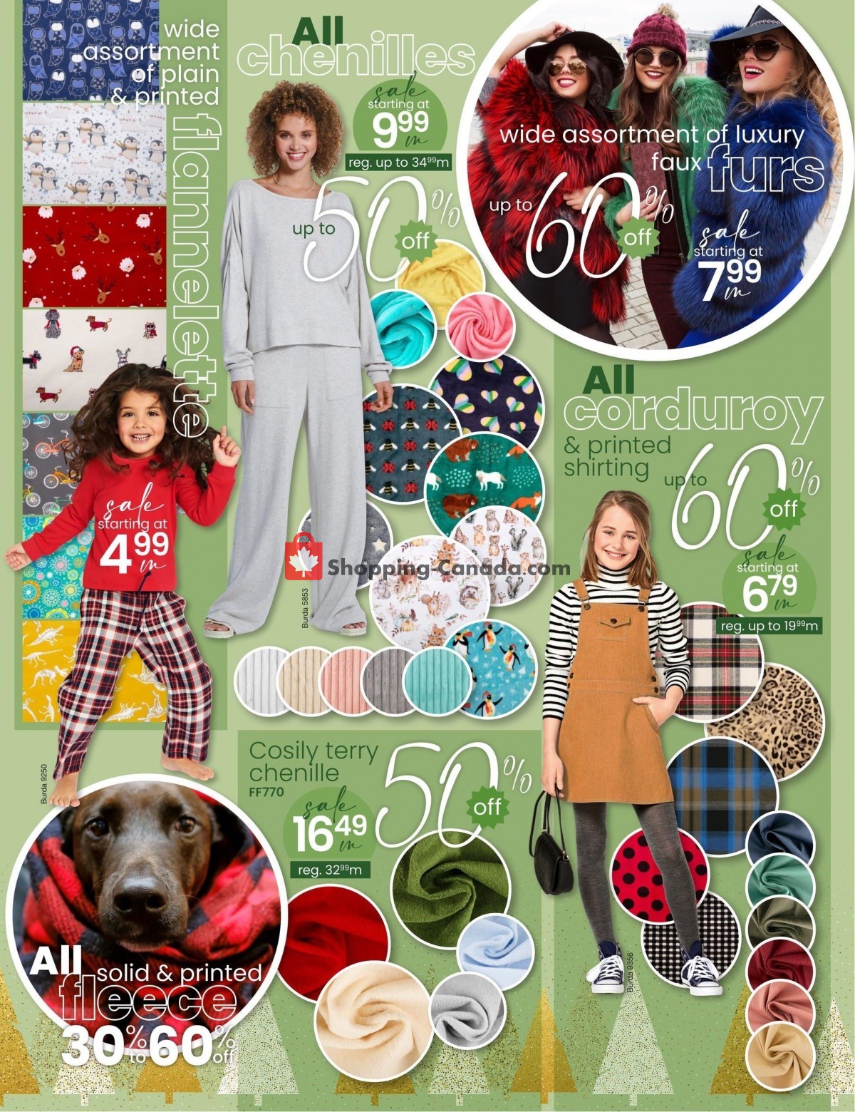 Fabricville flyer from Monday November 27, 2023 to Sunday December 24, 2023 - page 3