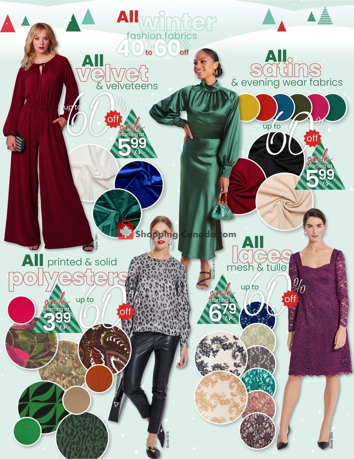 Fabricville flyer from Monday November 27, 2023 to Sunday December 24, 2023 - page 4