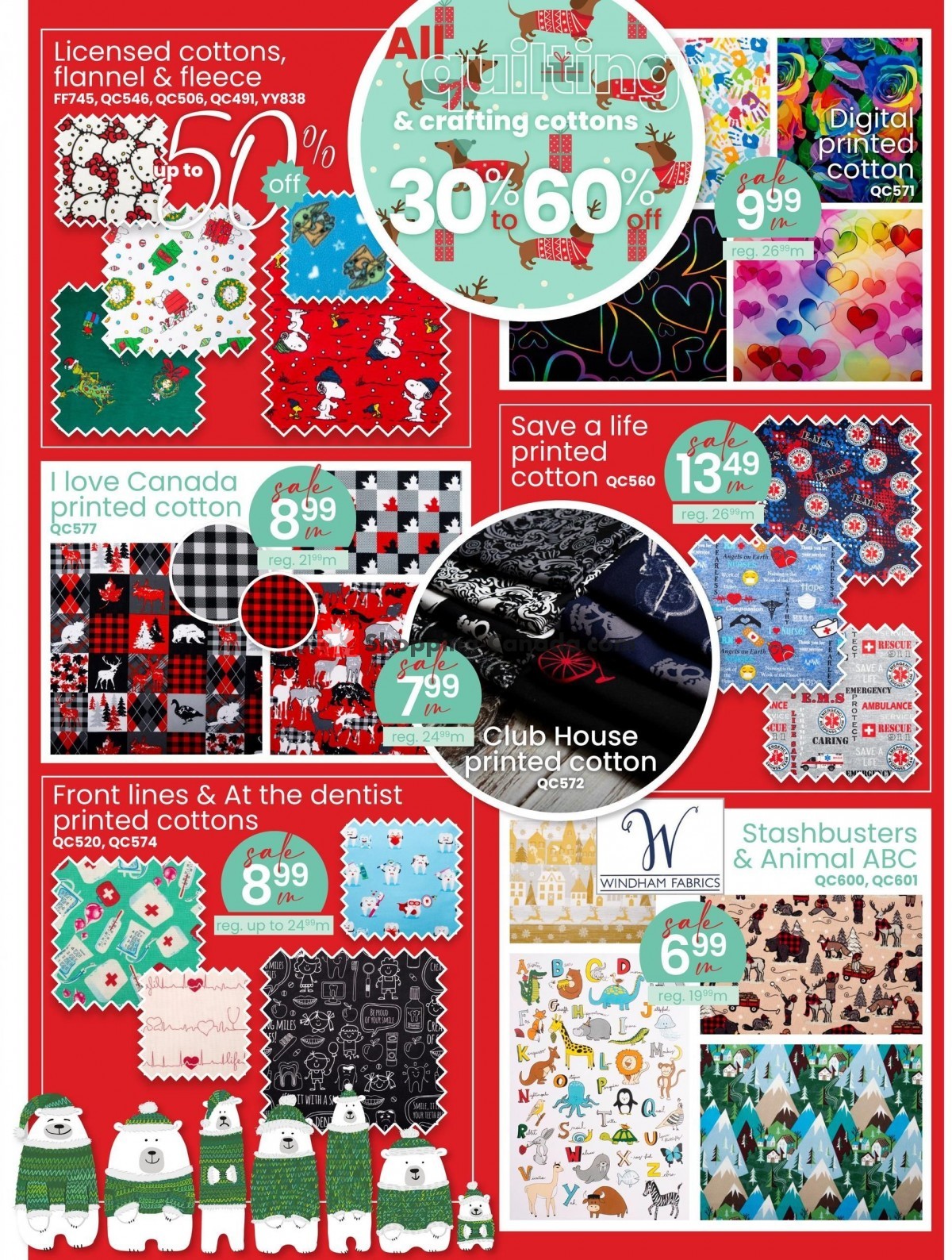 Fabricville flyer from Monday November 27, 2023 to Sunday December 24, 2023 - page 6