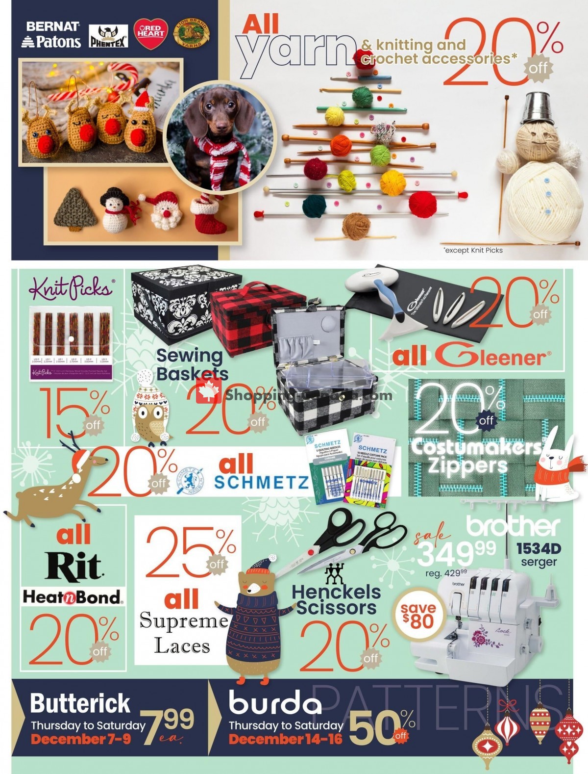 Fabricville flyer from Monday November 27, 2023 to Sunday December 24, 2023 - page 7