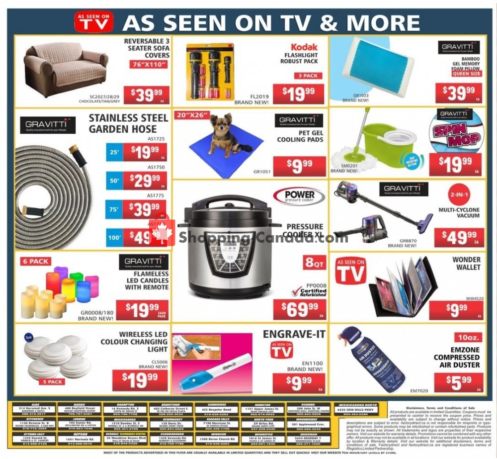 Factorydirect.ca flyer from Wednesday September 4, 2019 to Wednesday September 11, 2019 - page 14