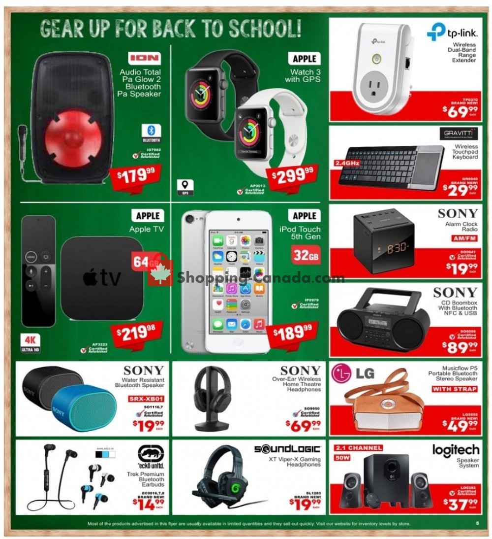 Factorydirect.ca flyer from Wednesday September 4, 2019 to Wednesday September 11, 2019 - page 19