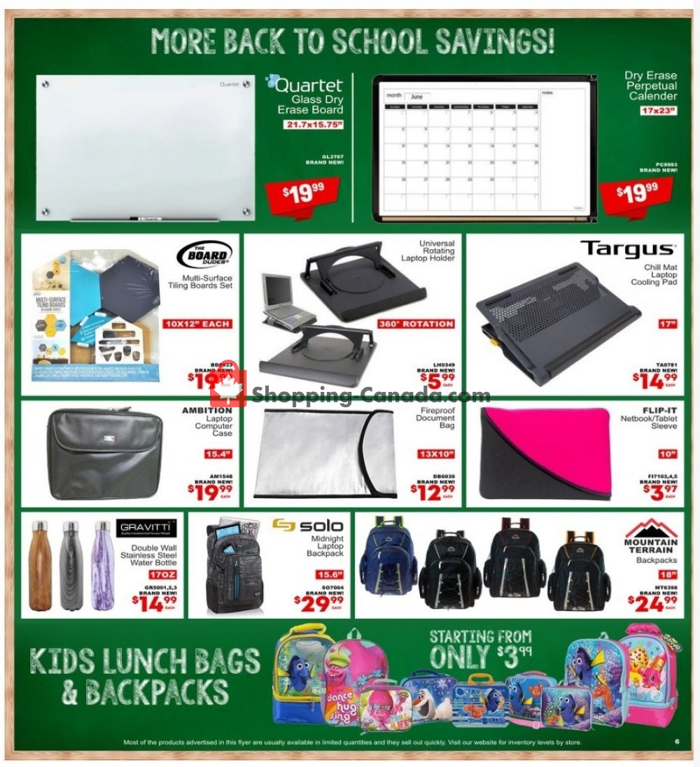 Factorydirect.ca flyer from Wednesday September 4, 2019 to Wednesday September 11, 2019 - page 20
