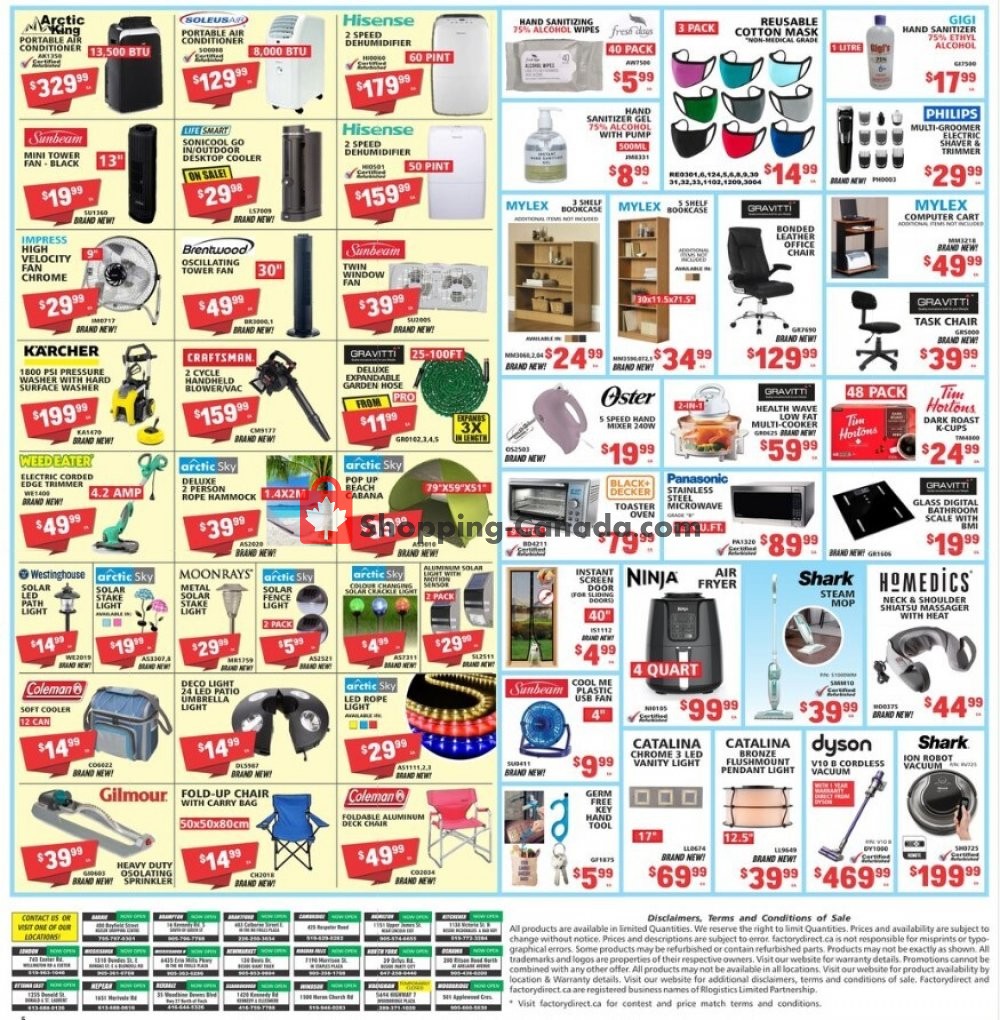 Factorydirect.ca flyer from Wednesday August 5, 2020 to Wednesday August 12, 2020 - page 7