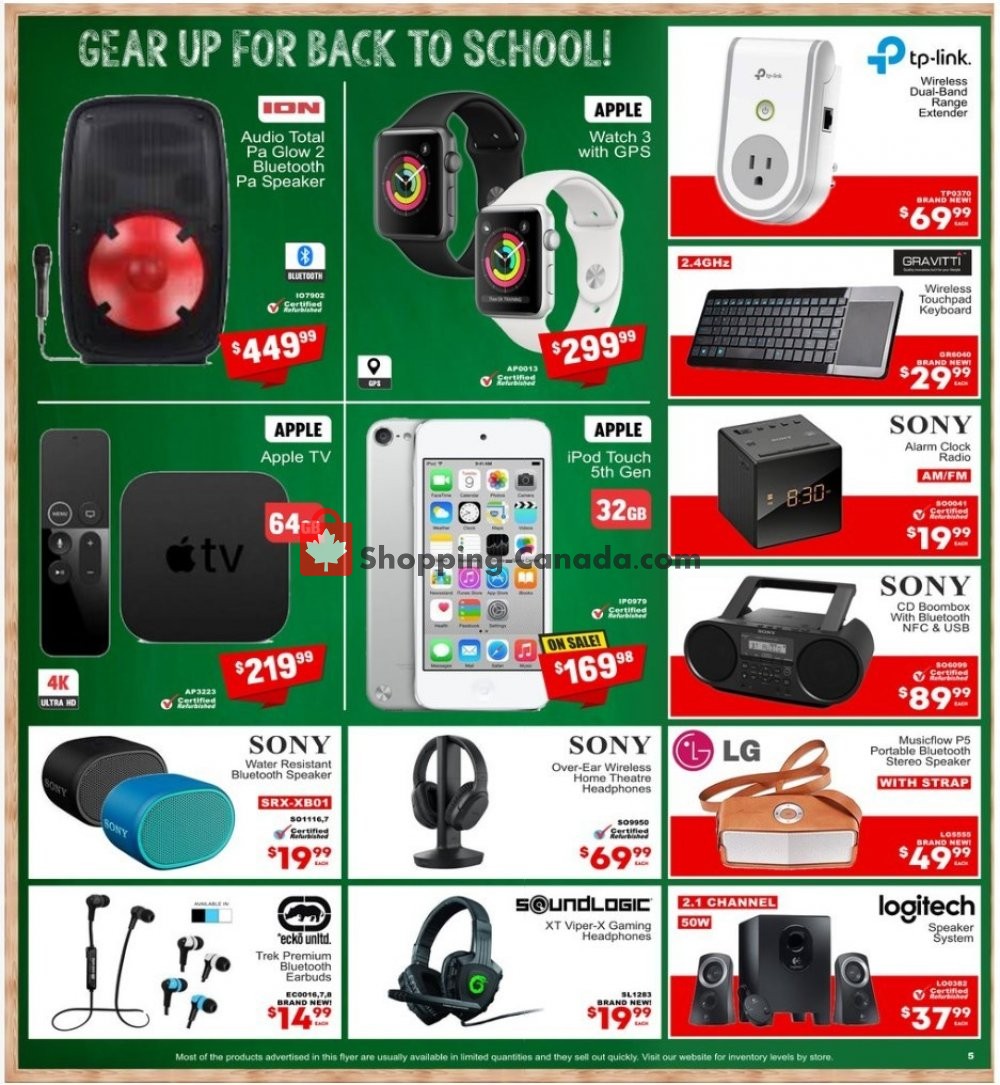 Factorydirect.ca flyer from Wednesday August 7, 2019 to Wednesday August 14, 2019 - page 5
