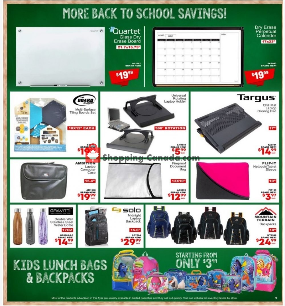 Factorydirect.ca flyer from Wednesday August 7, 2019 to Wednesday August 14, 2019 - page 6