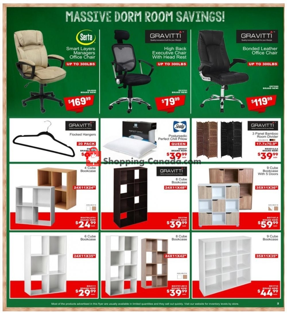 Factorydirect.ca flyer from Wednesday September 4, 2019 to Wednesday September 11, 2019 - page 2
