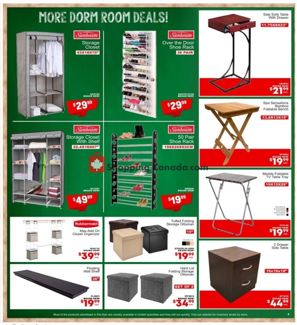 Factorydirect.ca flyer from Wednesday September 4, 2019 to Wednesday September 11, 2019 - page 3