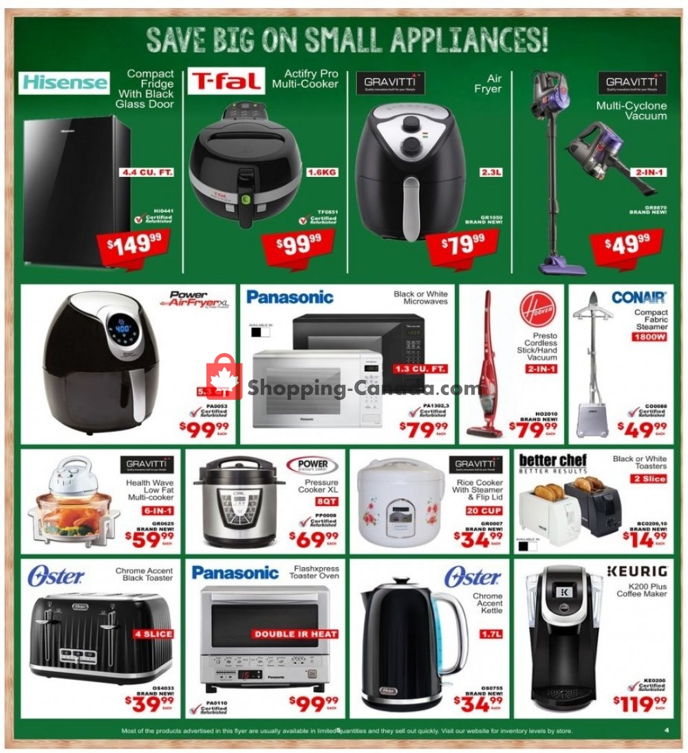 Factorydirect.ca flyer from Wednesday September 4, 2019 to Wednesday September 11, 2019 - page 4