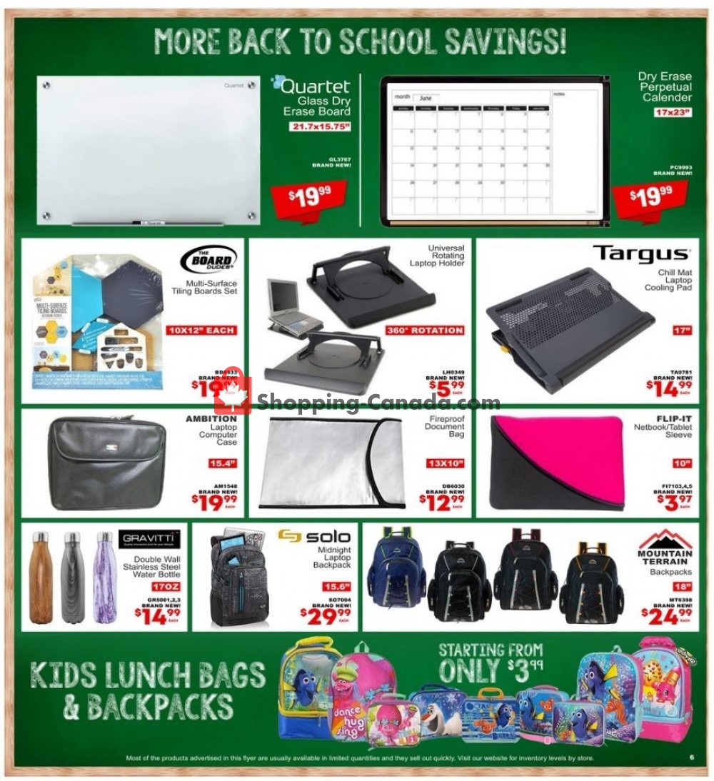 Factorydirect.ca flyer from Wednesday September 4, 2019 to Wednesday September 11, 2019 - page 6
