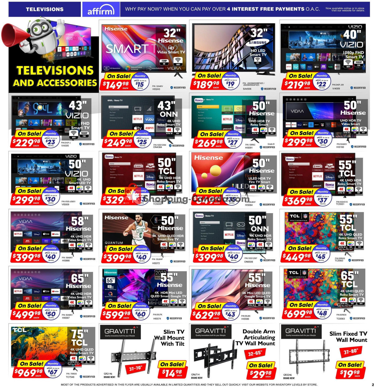 Factorydirect.ca flyer from Wednesday February 7, 2024 to Tuesday February 13, 2024 - page 2