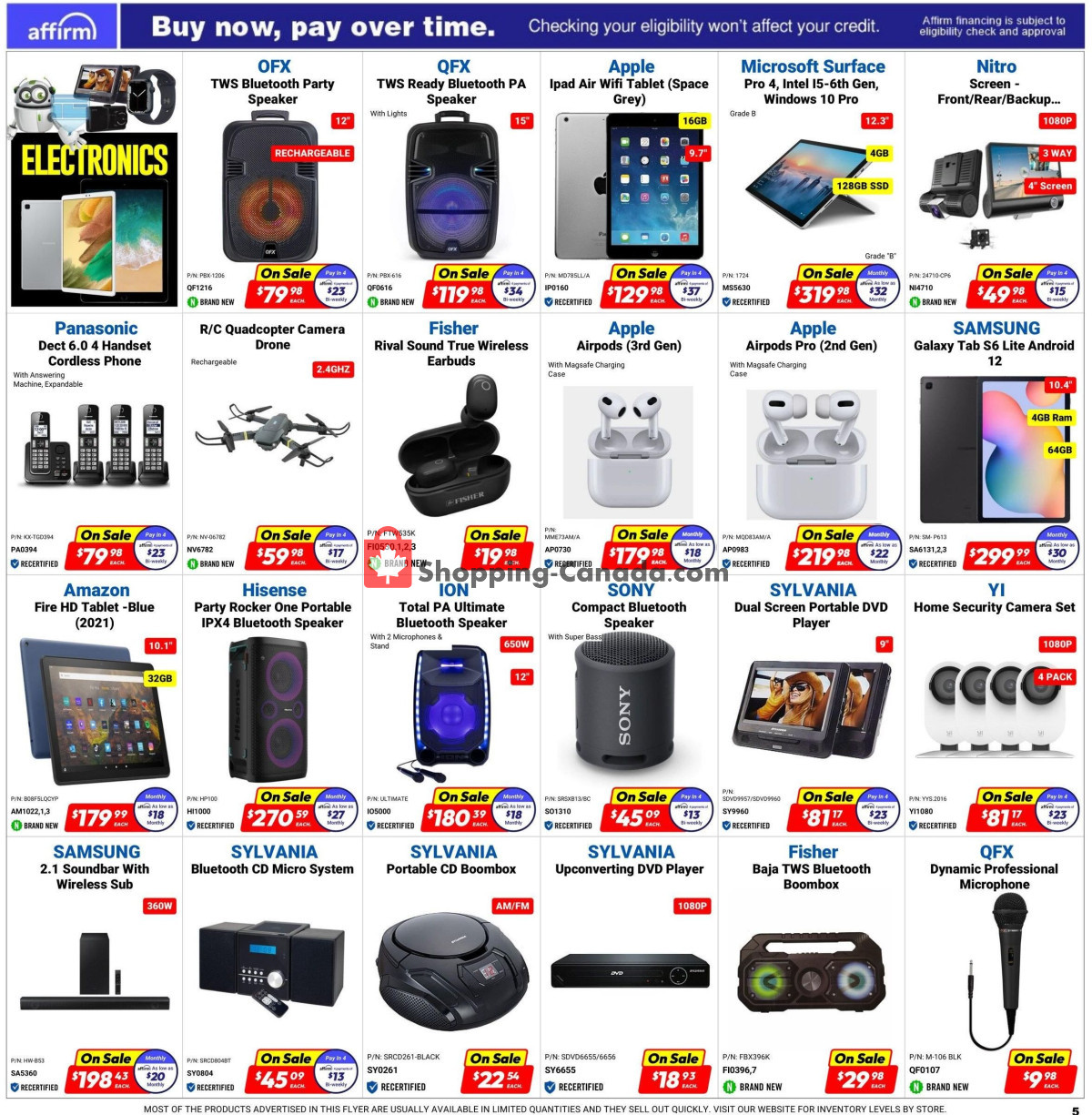 Factorydirect.ca flyer from Wednesday February 7, 2024 to Tuesday February 13, 2024 - page 5