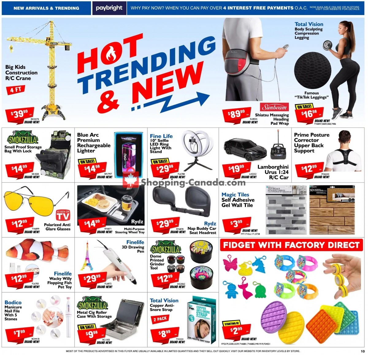 Factorydirect.ca flyer from Wednesday July 14, 2021 to Wednesday July 21, 2021 - page 10