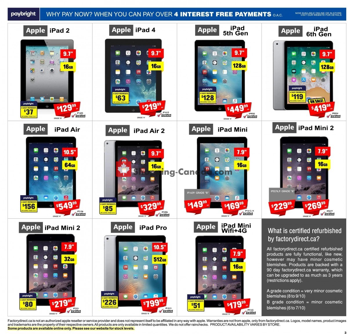 Factorydirect.ca flyer from Wednesday July 14, 2021 to Wednesday July 21, 2021 - page 13