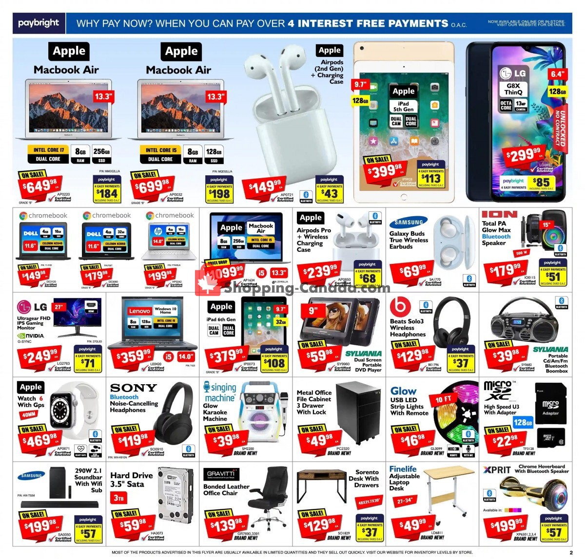 Factorydirect.ca flyer from Wednesday July 14, 2021 to Wednesday July 21, 2021 - page 2