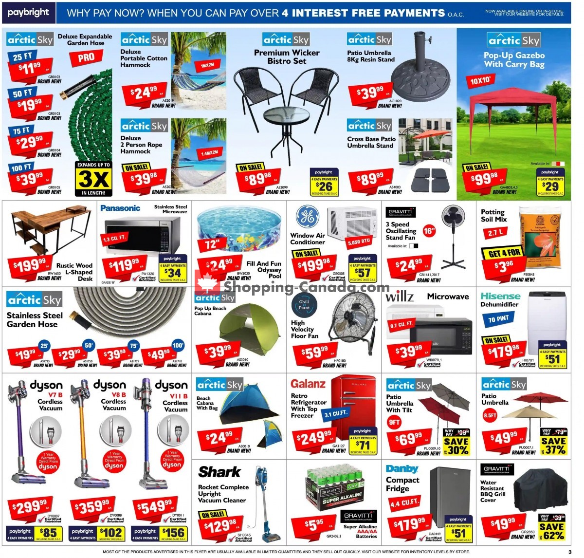 Factorydirect.ca flyer from Wednesday July 14, 2021 to Wednesday July 21, 2021 - page 3