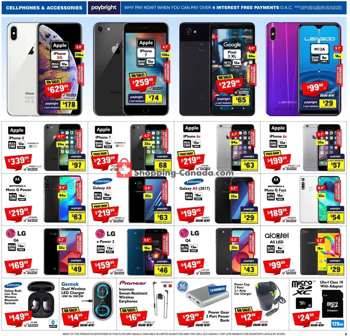 Factorydirect.ca flyer from Wednesday July 14, 2021 to Wednesday July 21, 2021 - page 5