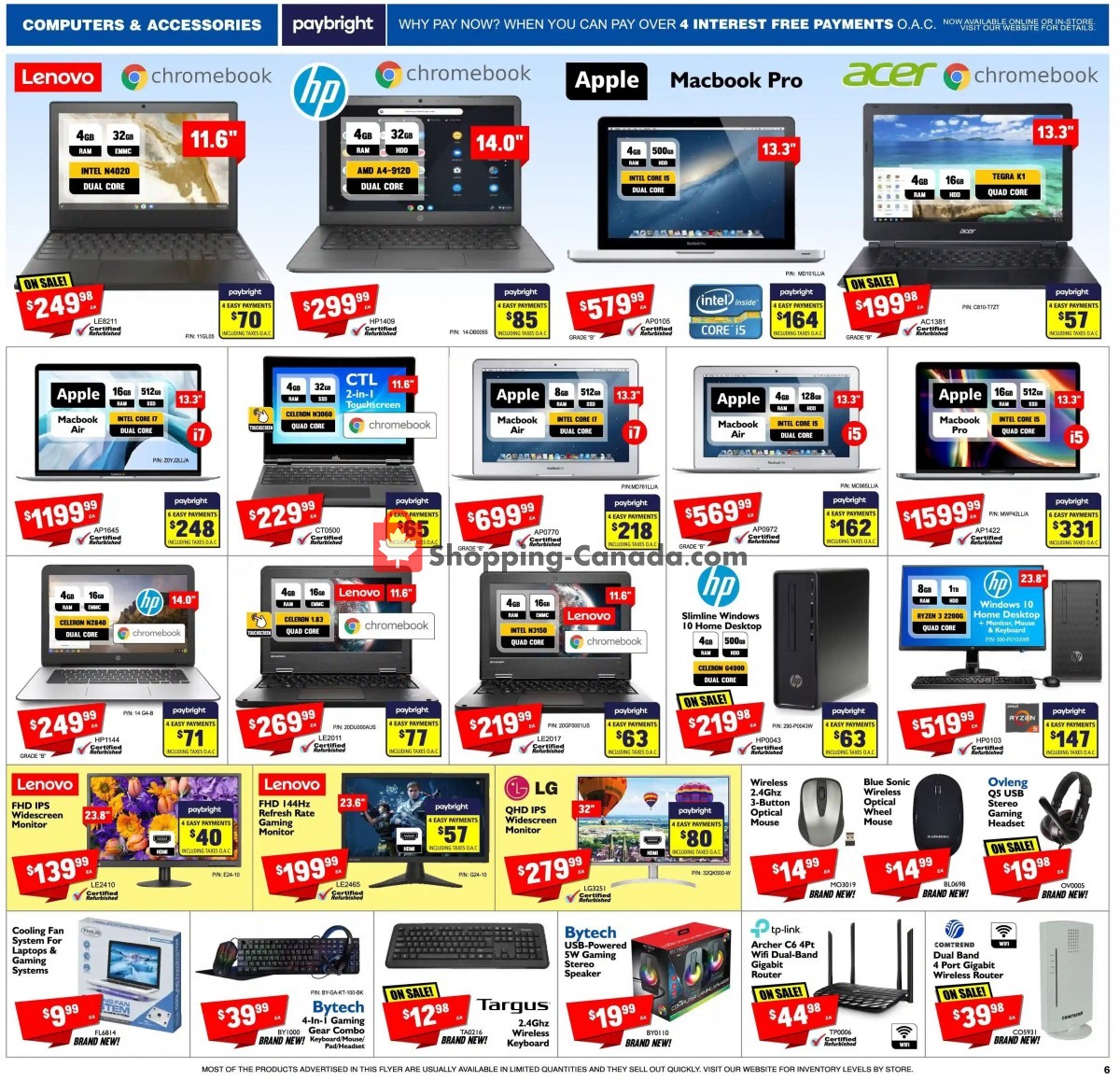 Factorydirect.ca flyer from Wednesday July 14, 2021 to Wednesday July 21, 2021 - page 6