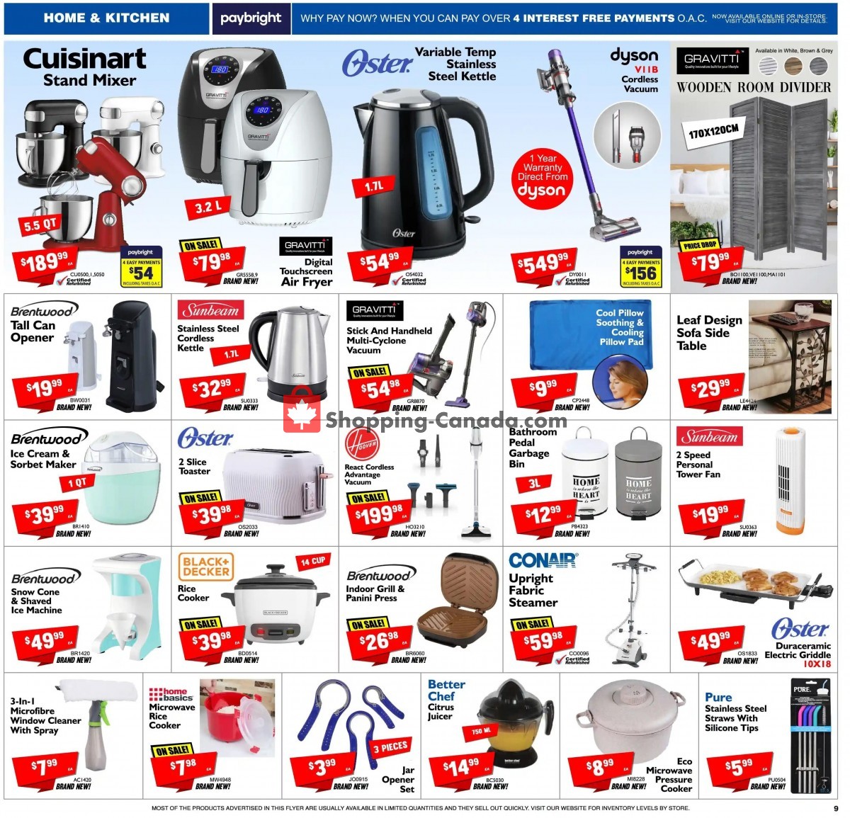 Factorydirect.ca flyer from Wednesday July 14, 2021 to Wednesday July 21, 2021 - page 9