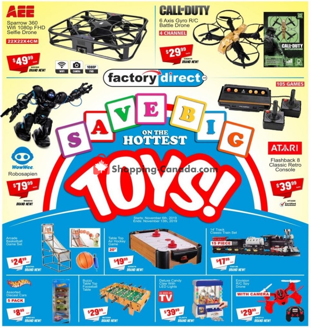 Factorydirect.ca flyer from Wednesday November 6, 2019 to Wednesday November 13, 2019 - page 16