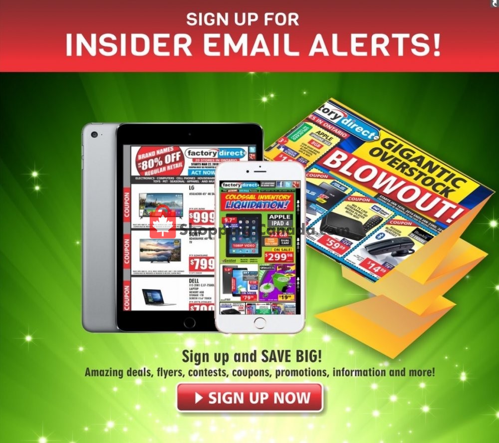 Factorydirect.ca flyer from Wednesday November 6, 2019 to Wednesday November 13, 2019 - page 7