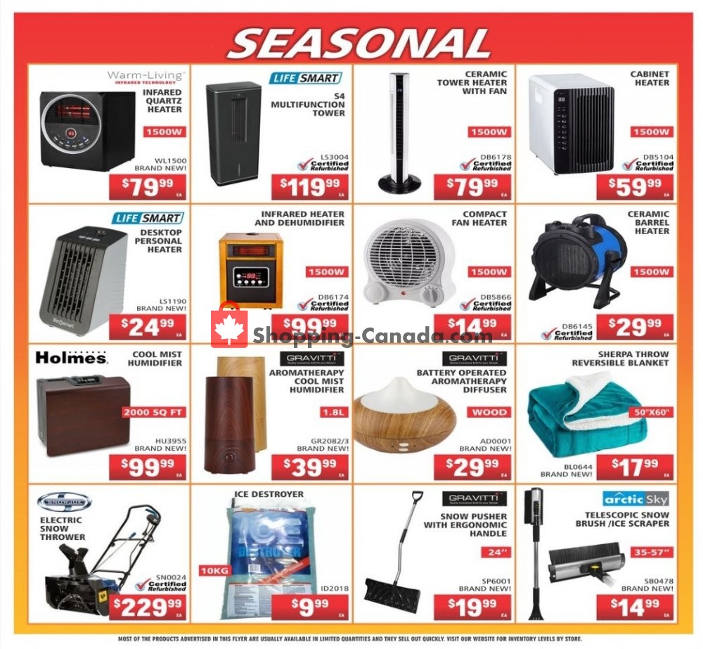 Factorydirect.ca flyer from Wednesday January 9, 2019 to Wednesday January 16, 2019 - page 11