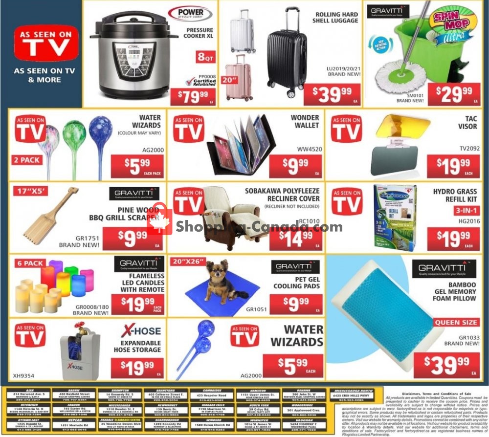Factorydirect.ca flyer from Wednesday June 26, 2019 to Sunday July 7, 2019 - page 14