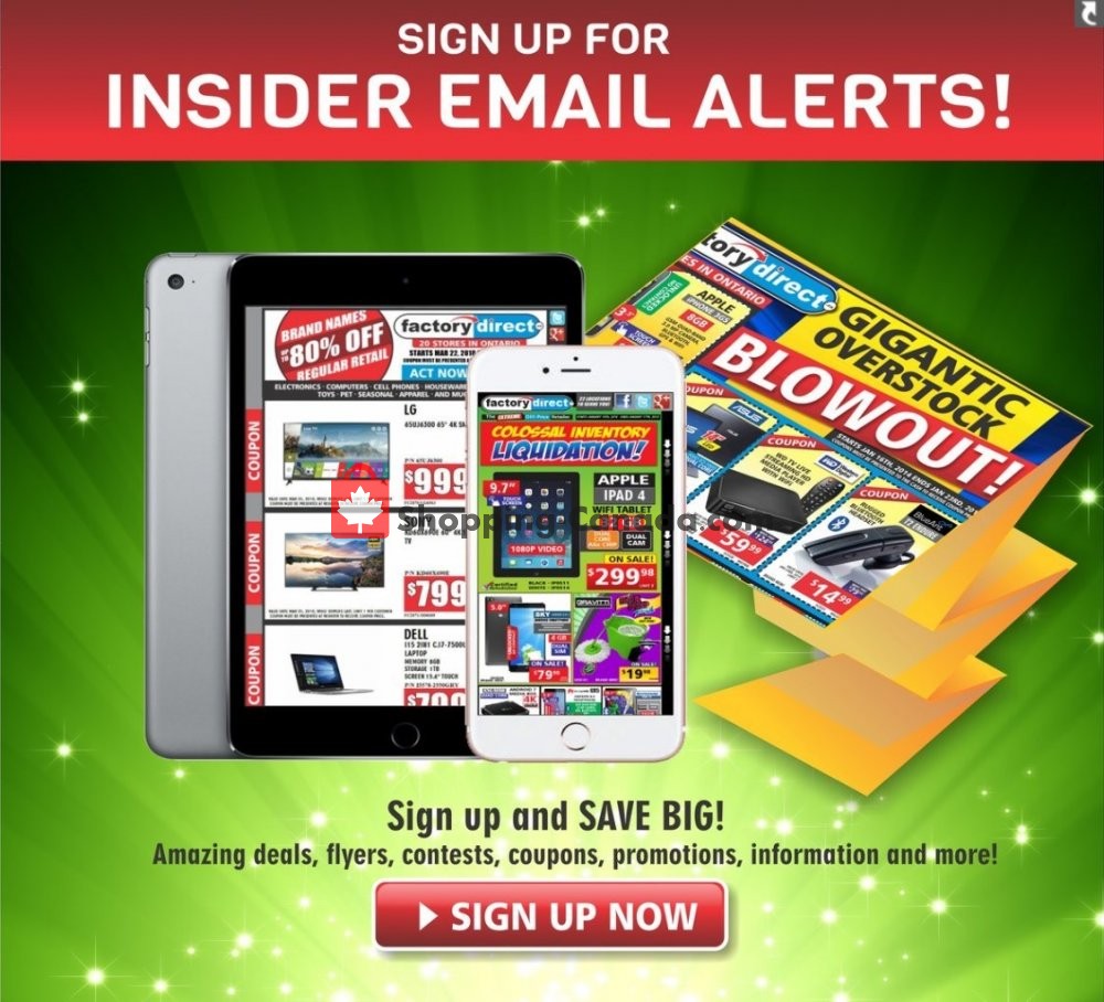 Factorydirect.ca flyer from Wednesday April 17, 2019 to Wednesday April 24, 2019 - page 5