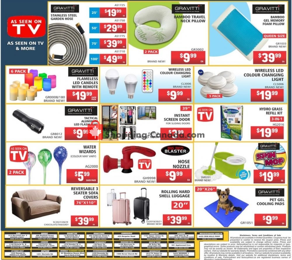 Factorydirect.ca flyer from Wednesday July 10, 2019 to Sunday July 21, 2019 - page 14