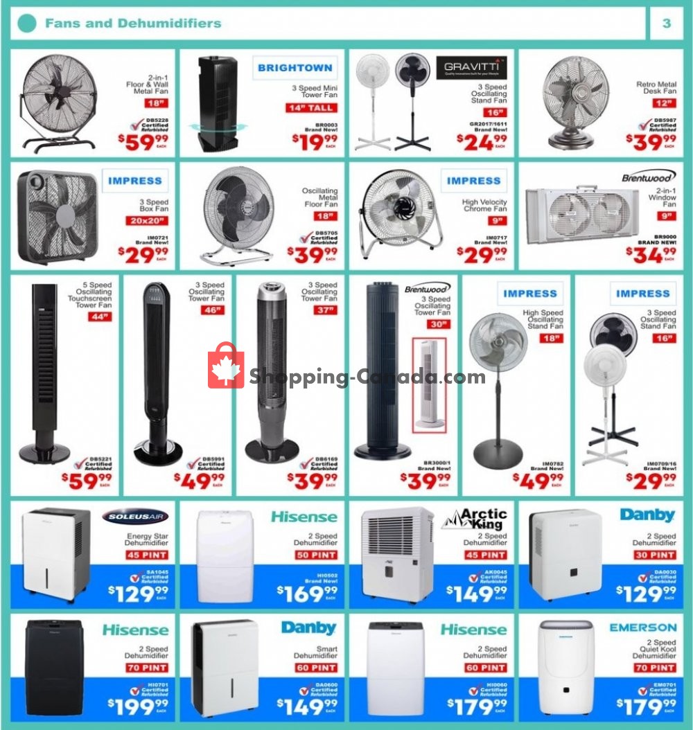 Factorydirect.ca flyer from Wednesday July 10, 2019 to Sunday July 21, 2019 - page 17