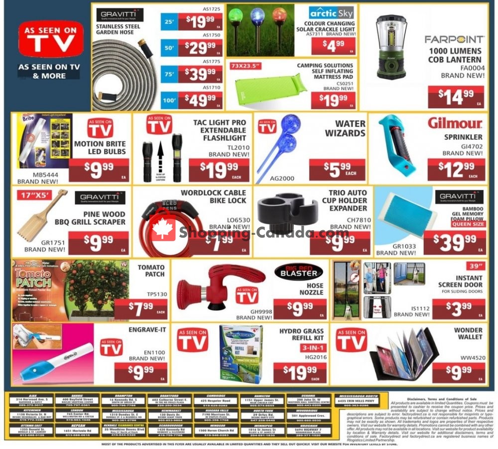 Factorydirect.ca flyer from Wednesday May 8, 2019 to Wednesday May 15, 2019 - page 12