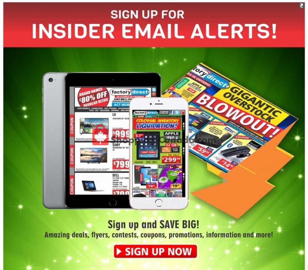 Factorydirect.ca flyer from Wednesday May 8, 2019 to Wednesday May 15, 2019 - page 5