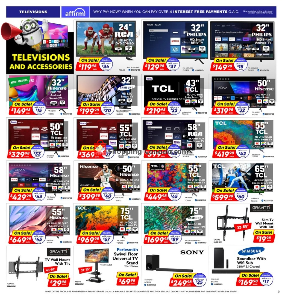 Factorydirect.ca flyer from Thursday January 25, 2024 to Tuesday January 30, 2024 - page 3