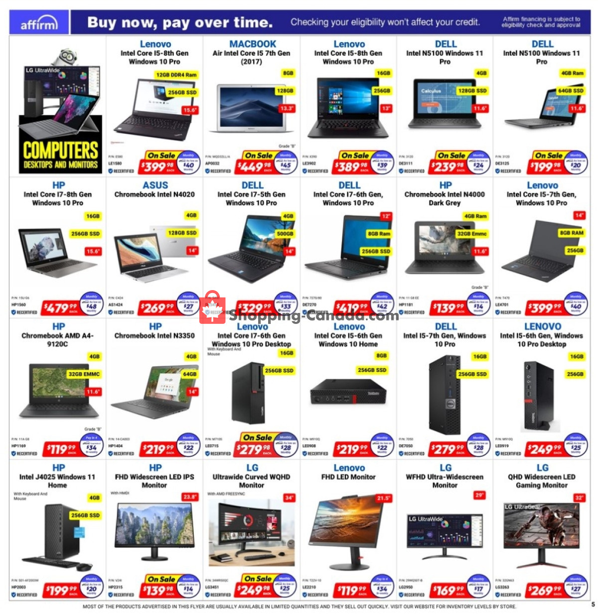 Factorydirect.ca flyer from Thursday January 25, 2024 to Tuesday January 30, 2024 - page 5