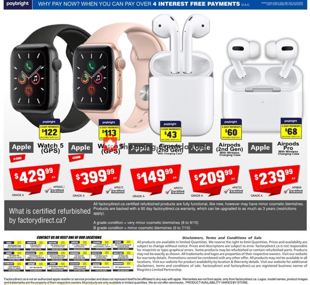 Factorydirect.ca flyer from Wednesday September 8, 2021 to Wednesday September 15, 2021 - page 15
