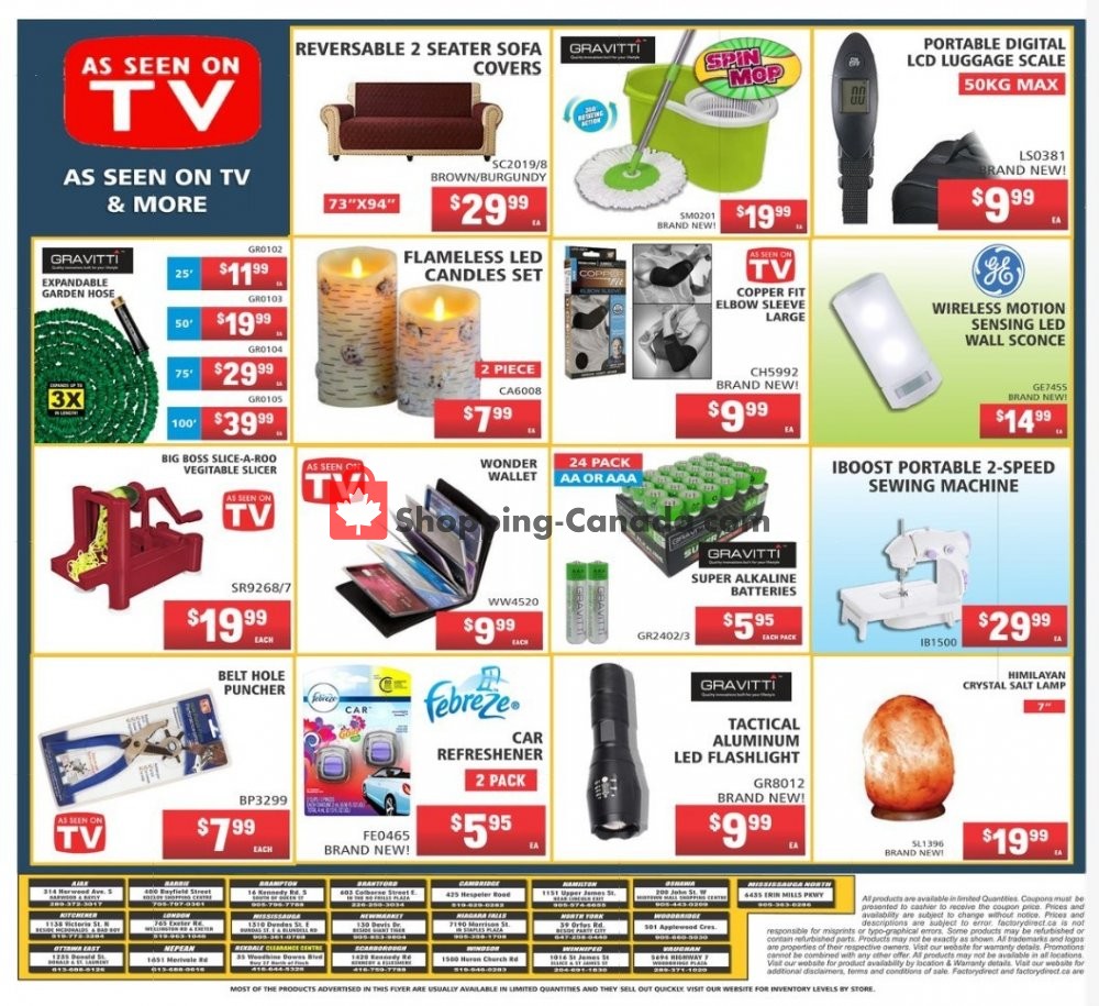Factorydirect.ca flyer from Wednesday March 6, 2019 to Sunday March 17, 2019 - page 12