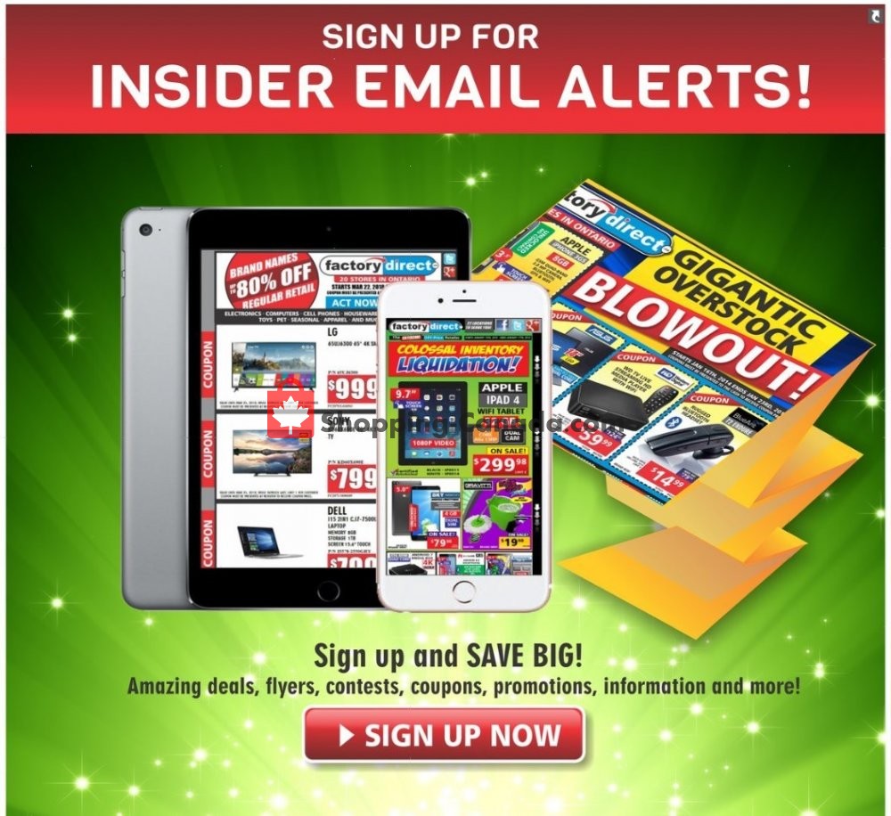 Factorydirect.ca flyer from Wednesday March 6, 2019 to Sunday March 17, 2019 - page 5