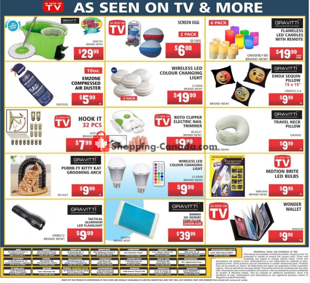 Factorydirect.ca flyer from Wednesday October 2, 2019 to Wednesday October 9, 2019 - page 14