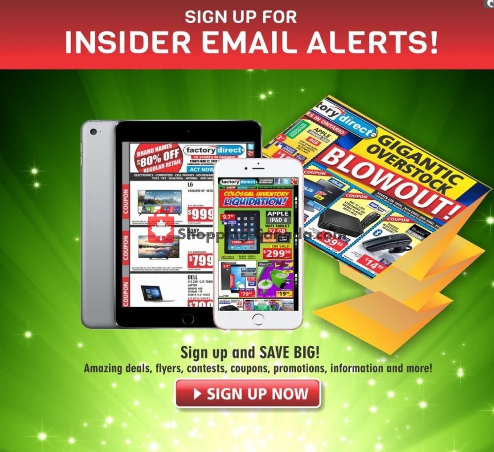 Factorydirect.ca flyer from Wednesday October 2, 2019 to Wednesday October 9, 2019 - page 7
