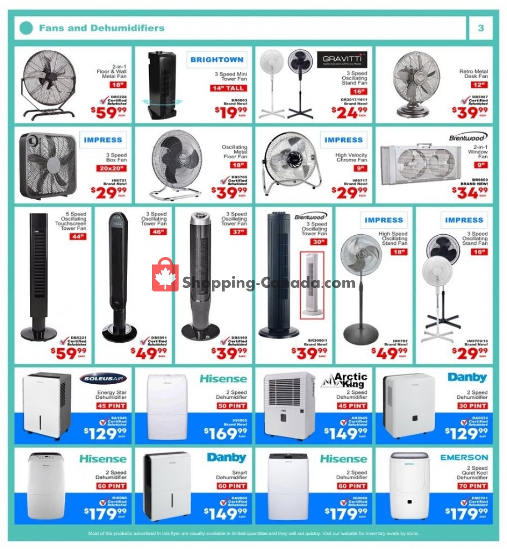 Factorydirect.ca flyer from Wednesday August 7, 2019 to Wednesday August 14, 2019 - page 3